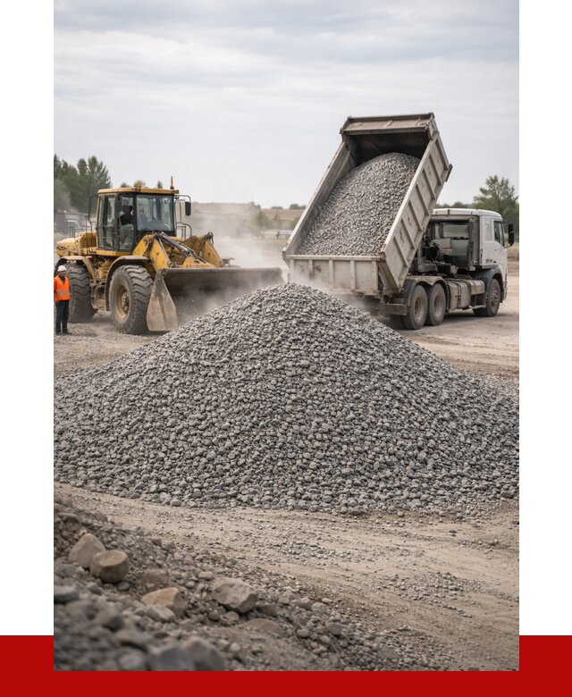 Купить щебень с доставкой в Азове от 2567 руб. | ПРОНЕРУДАзв