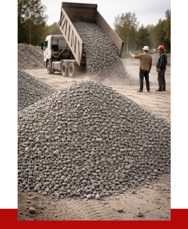 Гранитный щебень фракция 0-5 в Азове от 2978 руб ПРОНЕРУДАзв