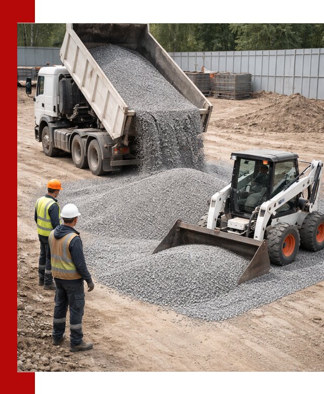 Доставка и продажа гранитного щебня фракции 0-5 в Азове