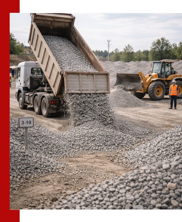Гранитный щебень фракции 3–10: доставка и продажа в Азове