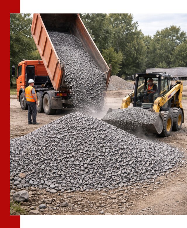 Купить гранитный щебень фракции 5–10 в Азове с доставкой