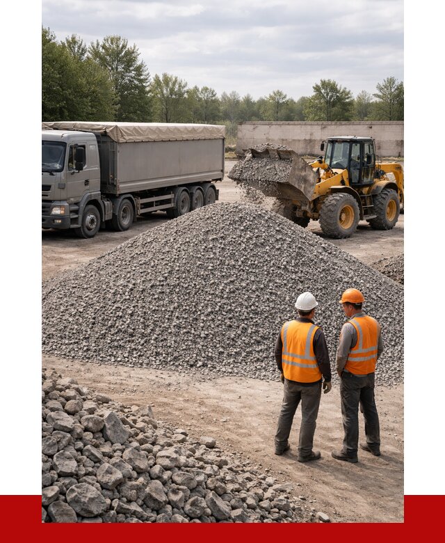 Гранитный щебень фракция 5-20 в Азове от 4313 руб | ПРОНЕРУДАзв