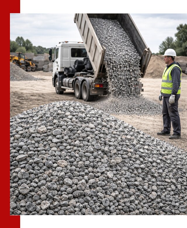 Доставка и продажа гранитного щебня фракции 5-20 в Азове