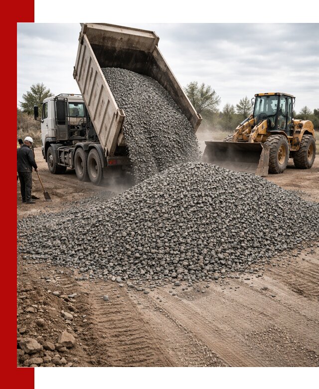 Гранитный щебень фракция 10-20 с доставкой в Азове