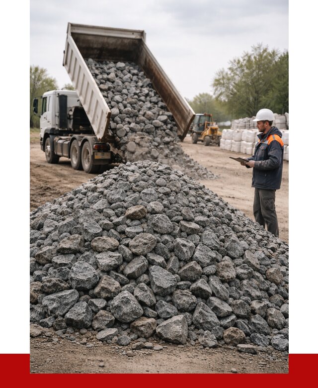 Гранитный щебень фракция 100-200 в Азове от 4313 р. ПРОНЕРУДАзв