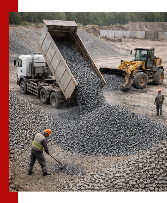 Щебень габбро-диабаз фр. 5-20 с доставкой в Азове