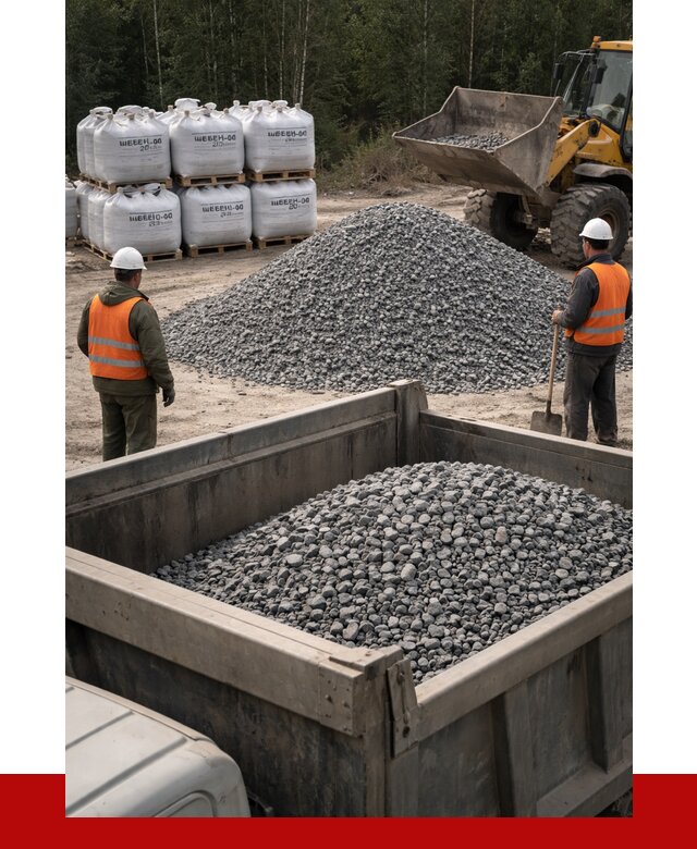 Щебень габбро диабаз 20-40 в Азове от 3491 руб. | ПРОНЕРУДАзв