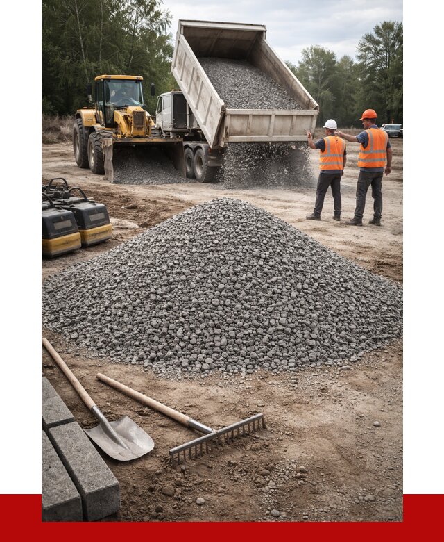 Гравийный щебень купить в Азове от 2259 р. ПРОНЕРУДАзв