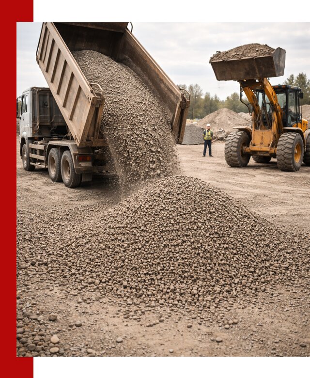 Гравийный щебень фракция 3–10 с доставкой в Азове