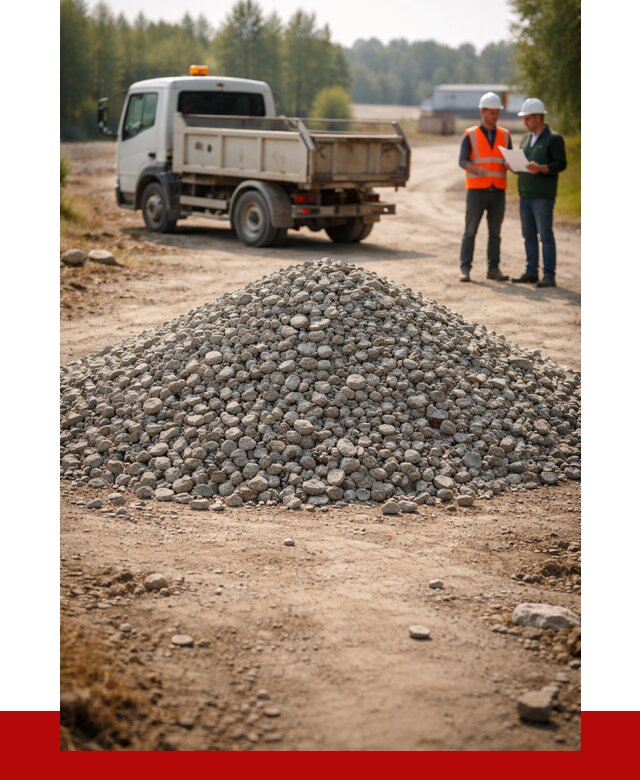 Гравийный щебень фракция 20-40 в Азове от 1232 р. | ПРОНЕРУДАзв