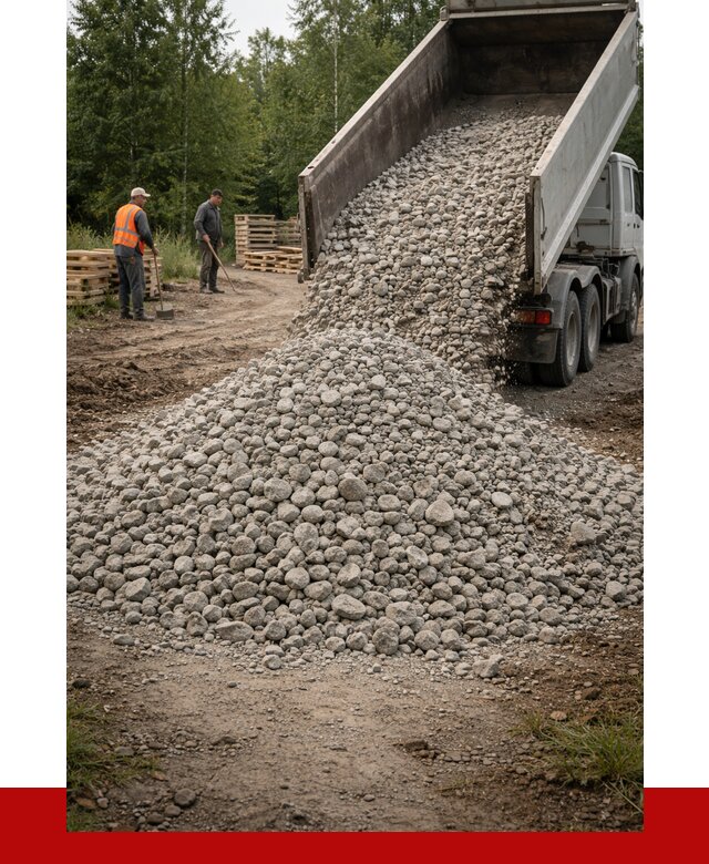 гравийный щебень фракция 70-120 в Азове от 2516 р. ПРОНЕРУДАзв