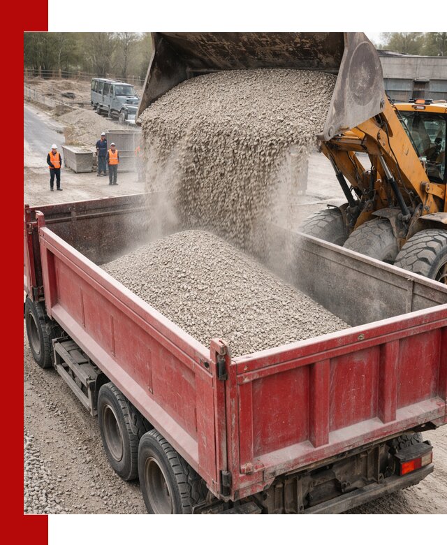 Купить известняковый щебень фракции 0-5 с доставкой в Азове