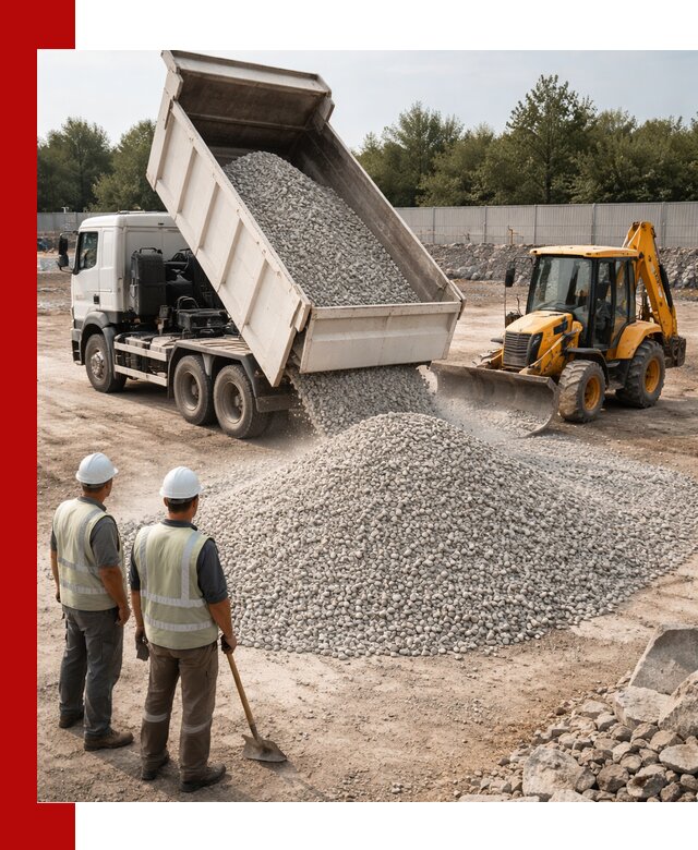 Купить известняковый щебень фракции 5–10 мм с доставкой в Азове