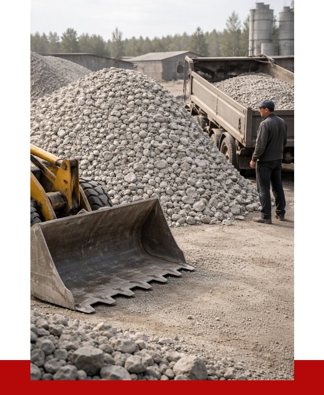 Известняковый щебень фракция 40-70 в Азове от 4313 р. | ПРОНЕРУДАзв