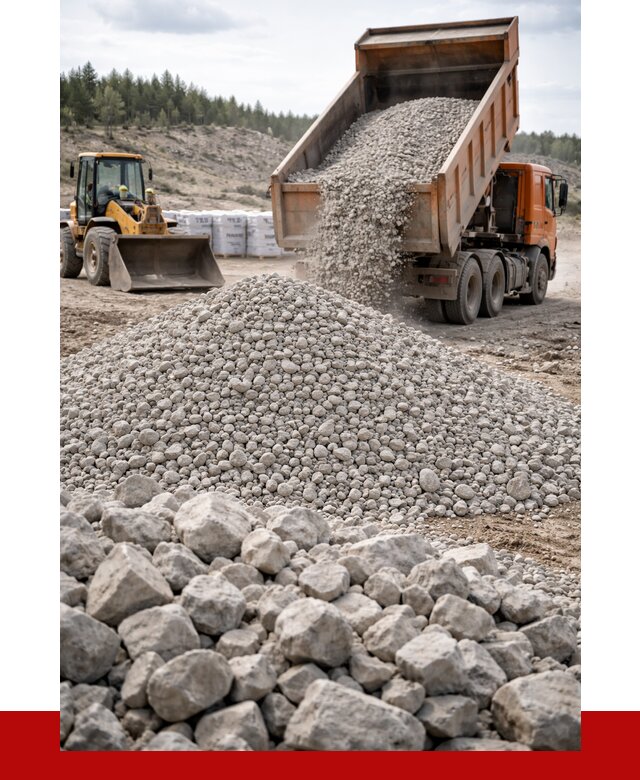 Доломитовый щебень фр. 20-40 в Азове от 4313 р. | ПРОНЕРУДАзв