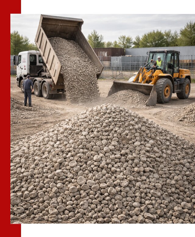 Доломитовый щебень фракции 20–41 с доставкой в Азове