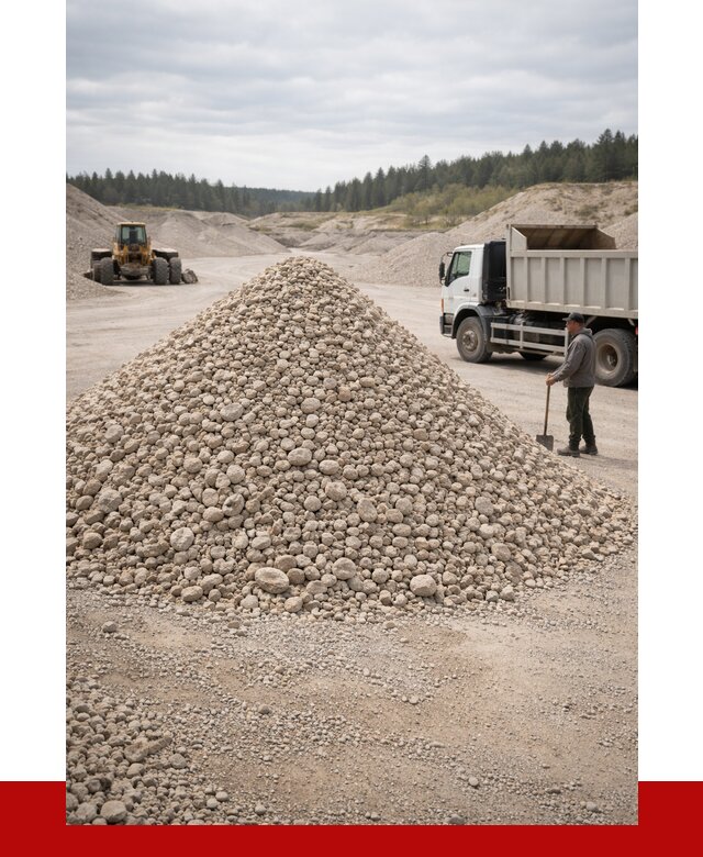 Доломитовый щебень фракция 40-70 в Азове от 2875 | ПРОНЕРУДАзв