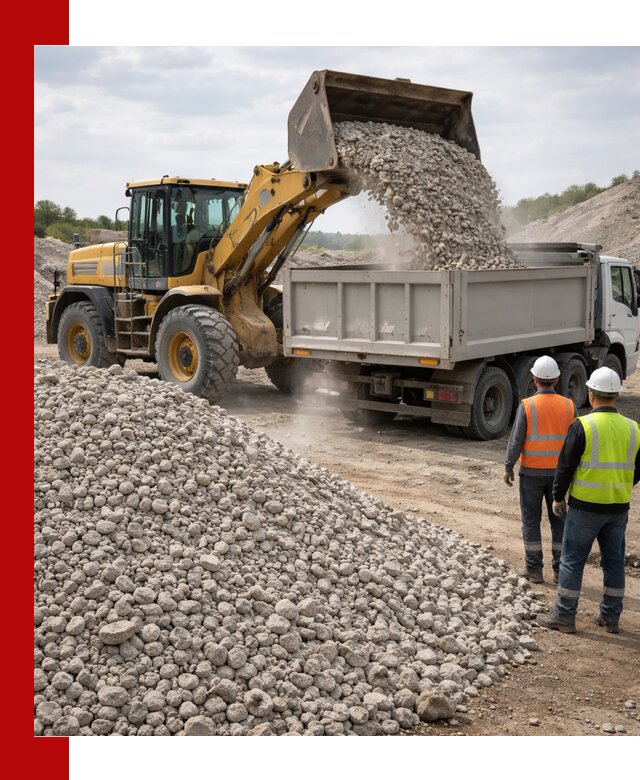 Доломитовый щебень фракция 40–71 доставка и продажа в Азове