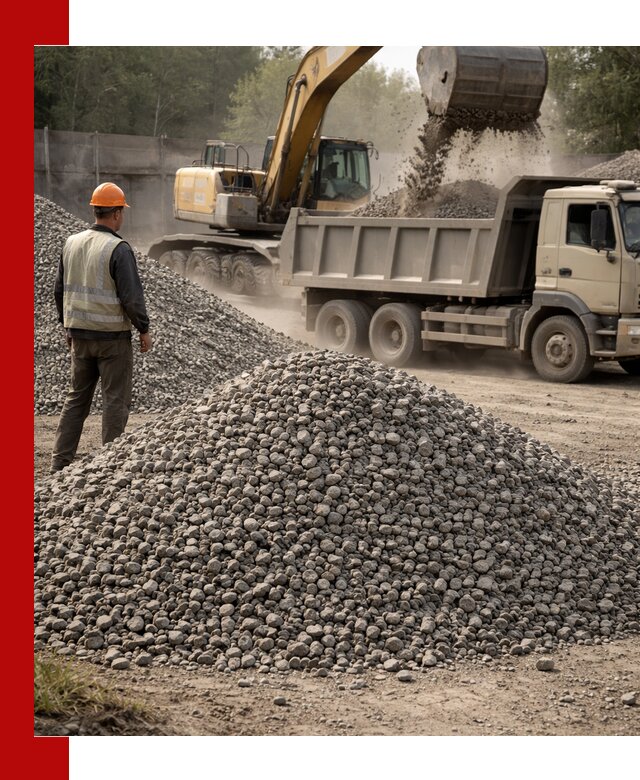 Шлаковый щебень фракция 5-20 с доставкой в Азове