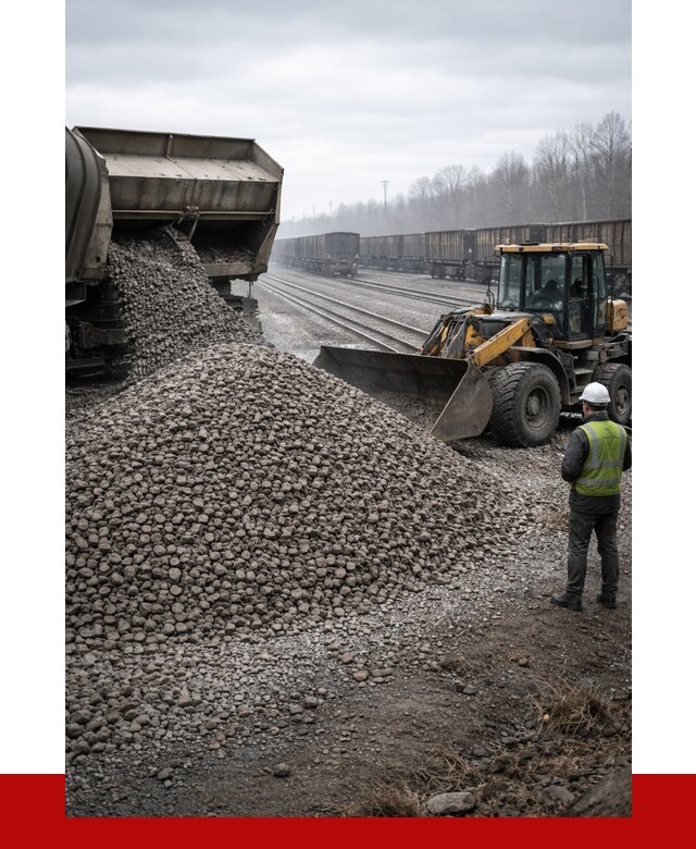 Купить железнодорожный щебень в Азове от 2875 р. | ПРОНЕРУДАзв