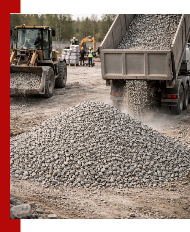 Вторичный щебень фракции 5-20 в Азове — доставка и продажа крупнотоннажно