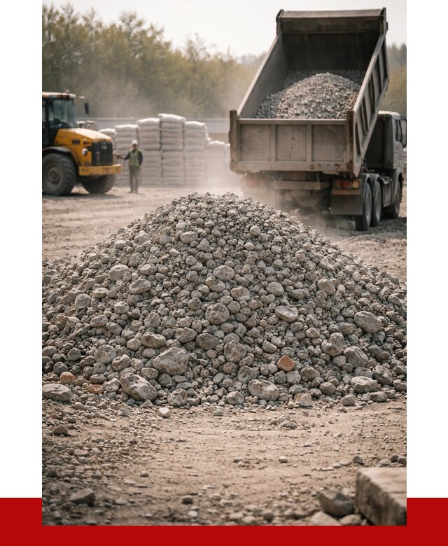 Вторичный щебень фракция 70-150 в Азове от 1438 р. | ПРОНЕРУДАзв