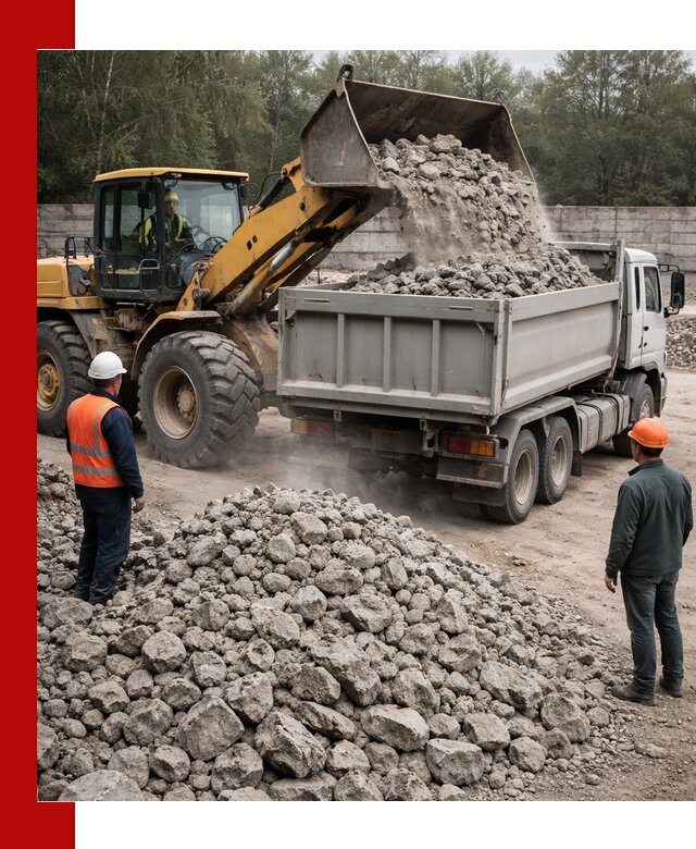 Вторичный щебень фракция 70–150 в Азове с доставкой