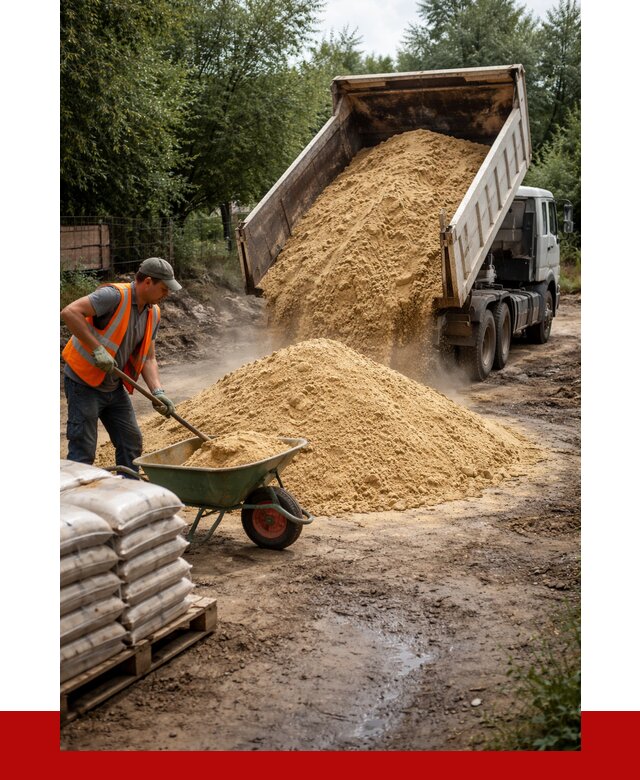 Купить песок с доставкой в Азове от 1848 р. | ПРОНЕРУДАзв