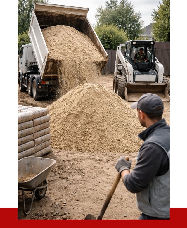 Мытый речной песок с доставкой в Азове от 1489 р. | ПРОНЕРУДАзв