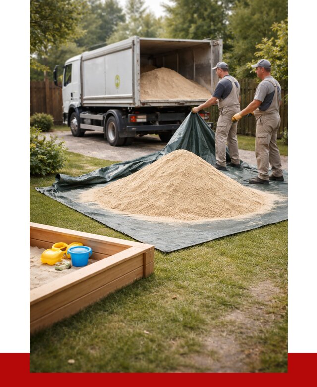 Песок для песочницы в Азове от 1540 р. с доставкой, ПРОНЕРУДАзв