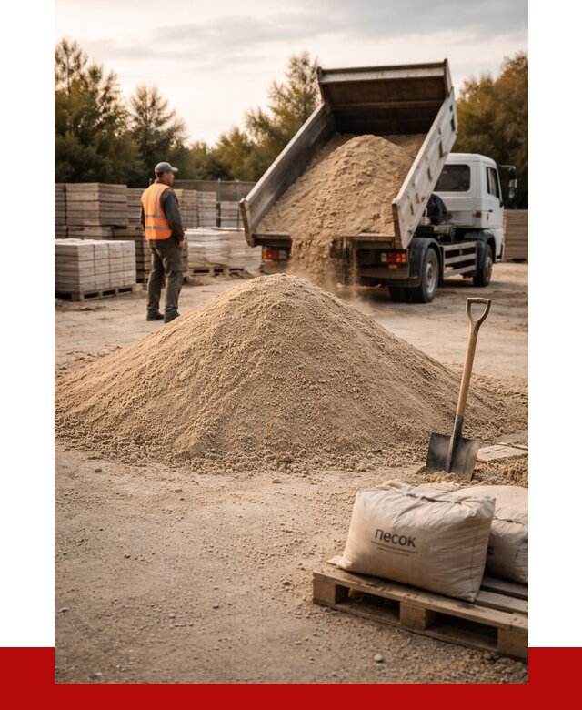 Купить сухой песок в Азове с доставкой от 2465 р. | ПРОНЕРУДАзв