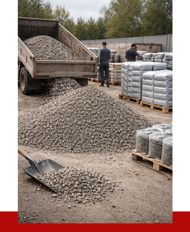 Гравий фракция 5-20 в Азове купить от 2362 р. ПРОНЕРУДАзв