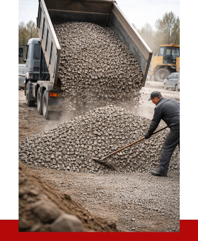 Гравий фракция 20-40 в Азове от 2567 р. доставка | ПРОНЕРУДАзв