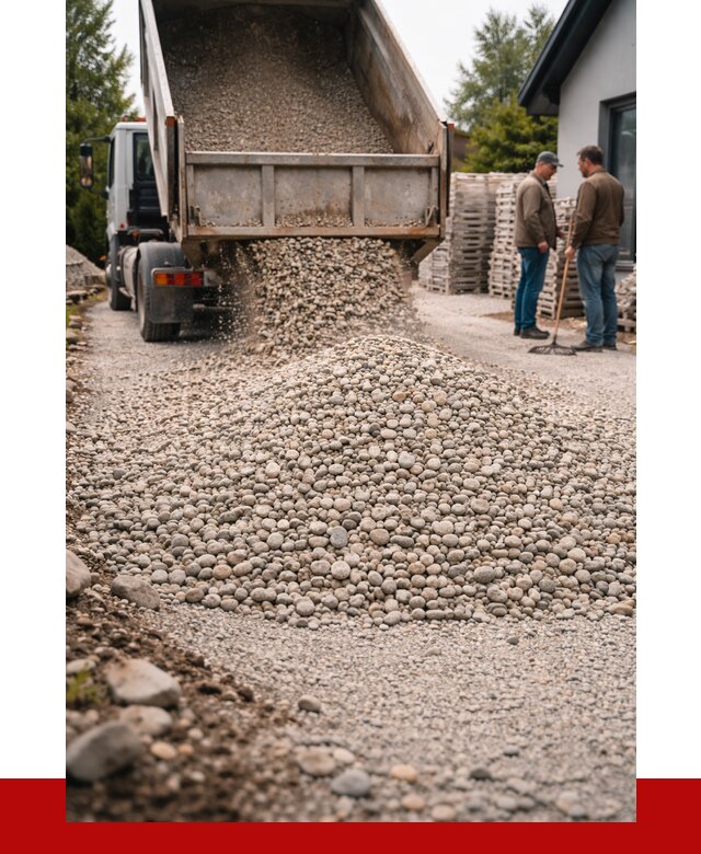 Галька речная в Азове от 2773 р. с доставкой, ПРОНЕРУДАзв