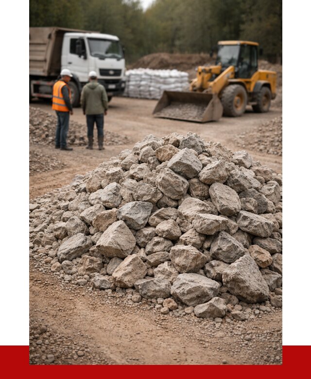 Купить бутовый камень с доставкой в Азове от 2362 р. | ПРОНЕРУДАзв