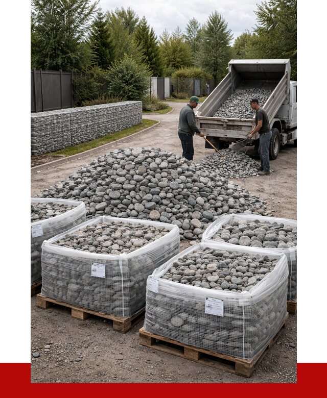 Камень для габионов в Азове от 4313 р. за куб | ПРОНЕРУДАзв