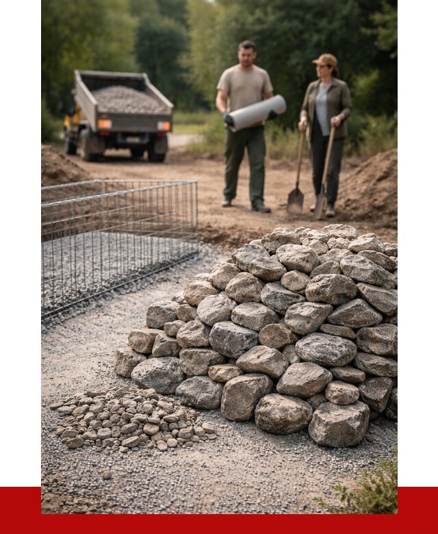 Камень для габионов фракция 100-200 в Азове от 4929 р. | ПРОНЕРУДАзв