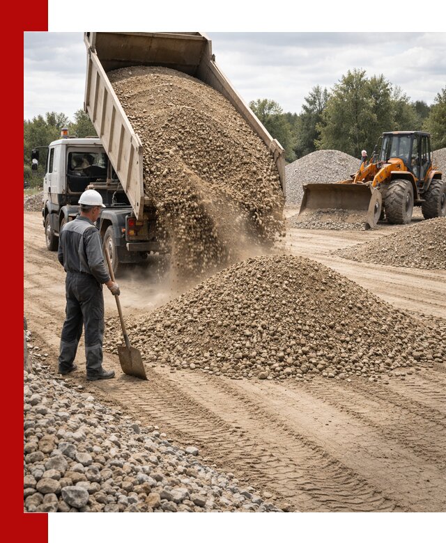 Доставка щпс С3 в Азове самосвалами и бортовыми грузовиками