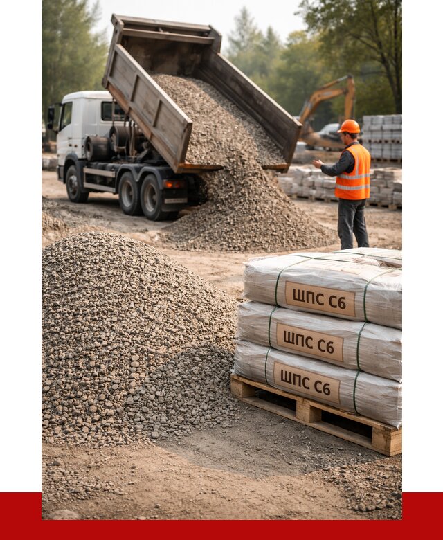 ЩПС С6 в Азове с доставкой от 2259 р. за куб | ПРОНЕРУДАзв