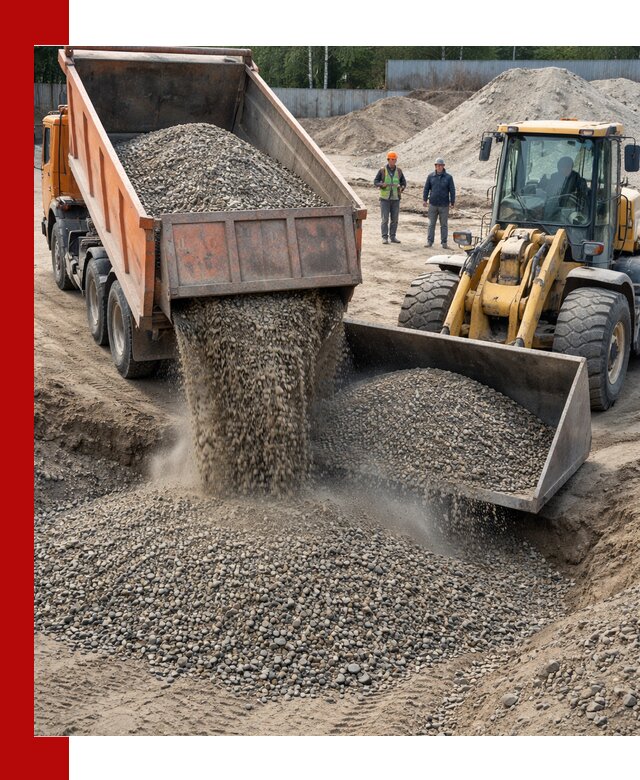 Доставка щпс С9 самосвалами по выгодным тарифам в Азове