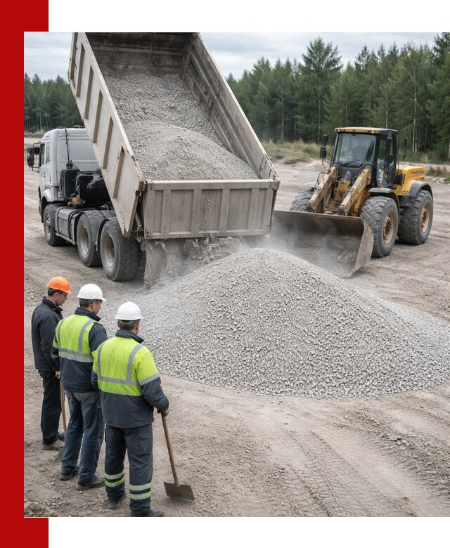 Известняковый отсев 0-5 доставка в Азове быстро и выгодно