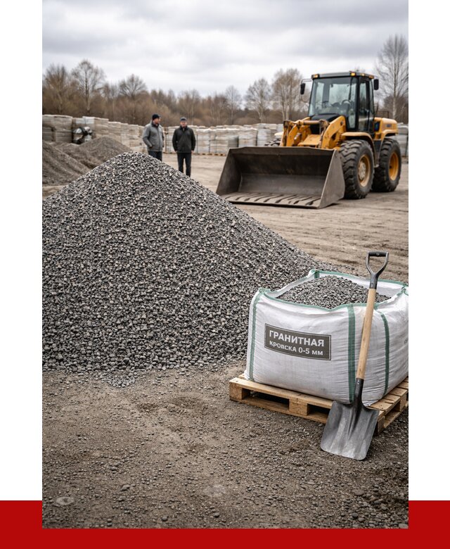 Купить гранитную крошку в Азове от 4929 р. с доставкой | ПРОНЕРУДАзв