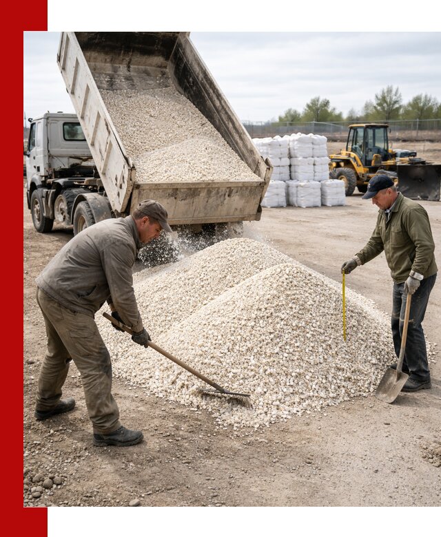 Мраморная крошка с доставкой и разгрузкой в Азове