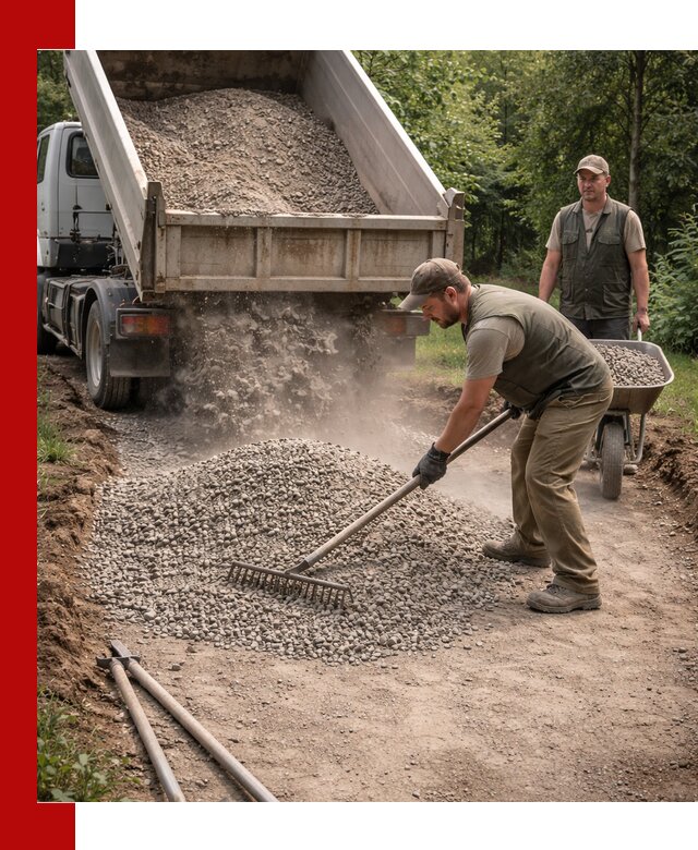 Каменная крошка для дорожек с доставкой в Азове