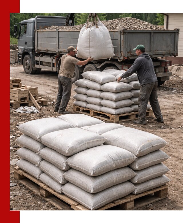 Керамзит в мешках с доставкой в Азове от компании-поставщика