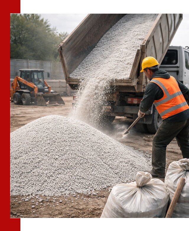 Доставка перлита вспученного в Азове оптом и в розницу