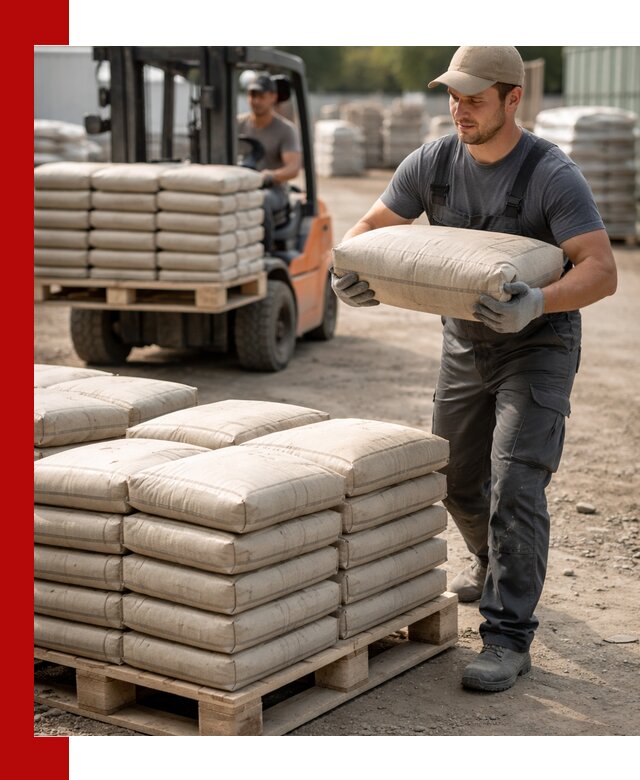 Доставка цемента в мешках оптом и в розницу в Азове