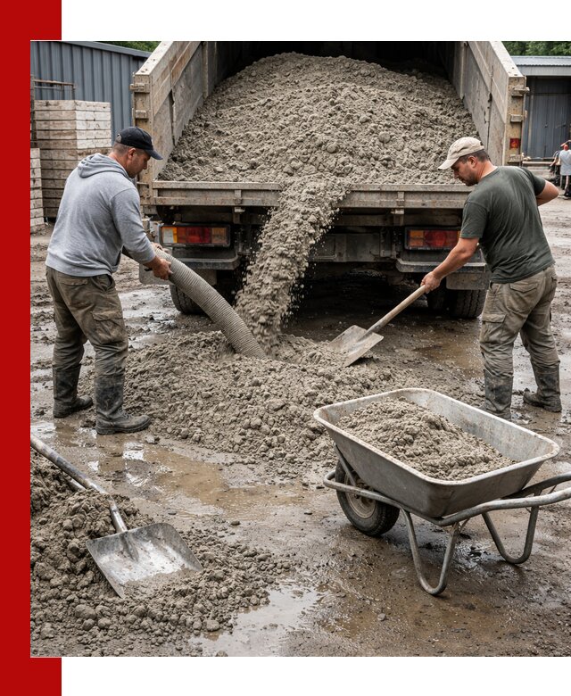 Цементно-песчаная смесь М150 доставка в Азове