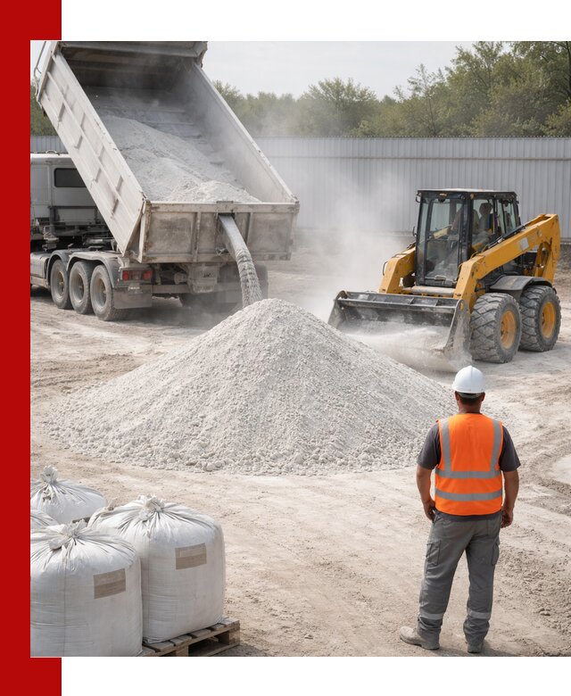 Доставка и продажа известняковой муки в Азове