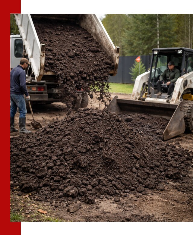 Плодородный грунт с доставкой в Азове для садов и огородов